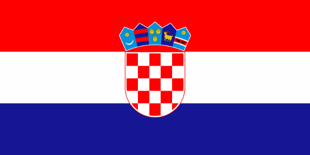 Vlag Kroatië - 100x150cm Spun-Poly